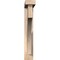 Ekena Millwork Westlake Block Smooth Bracket w/ Offset Brace, Douglas Fir, 3 1/2"W x 22"D x 22"H BKT0402X22X22WTL05SDF - alternate 2